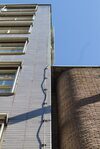 Aansluiting met het gebouw van Staal.
<br/>
Marcel Westhoff, augustus 2016